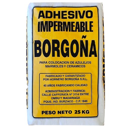 PEGAMENTO BORGOÑA X 25 KG